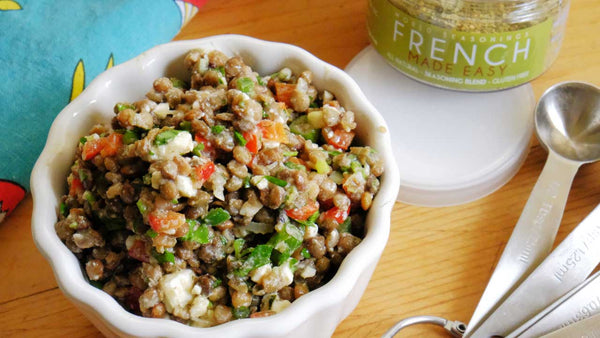 Lentils with French Made Easy