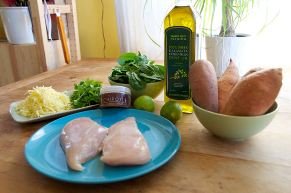 Sweet Potato Skins with Smokin' Chipotle