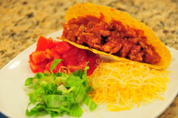 Mexican in a Minute Turkey Tacos